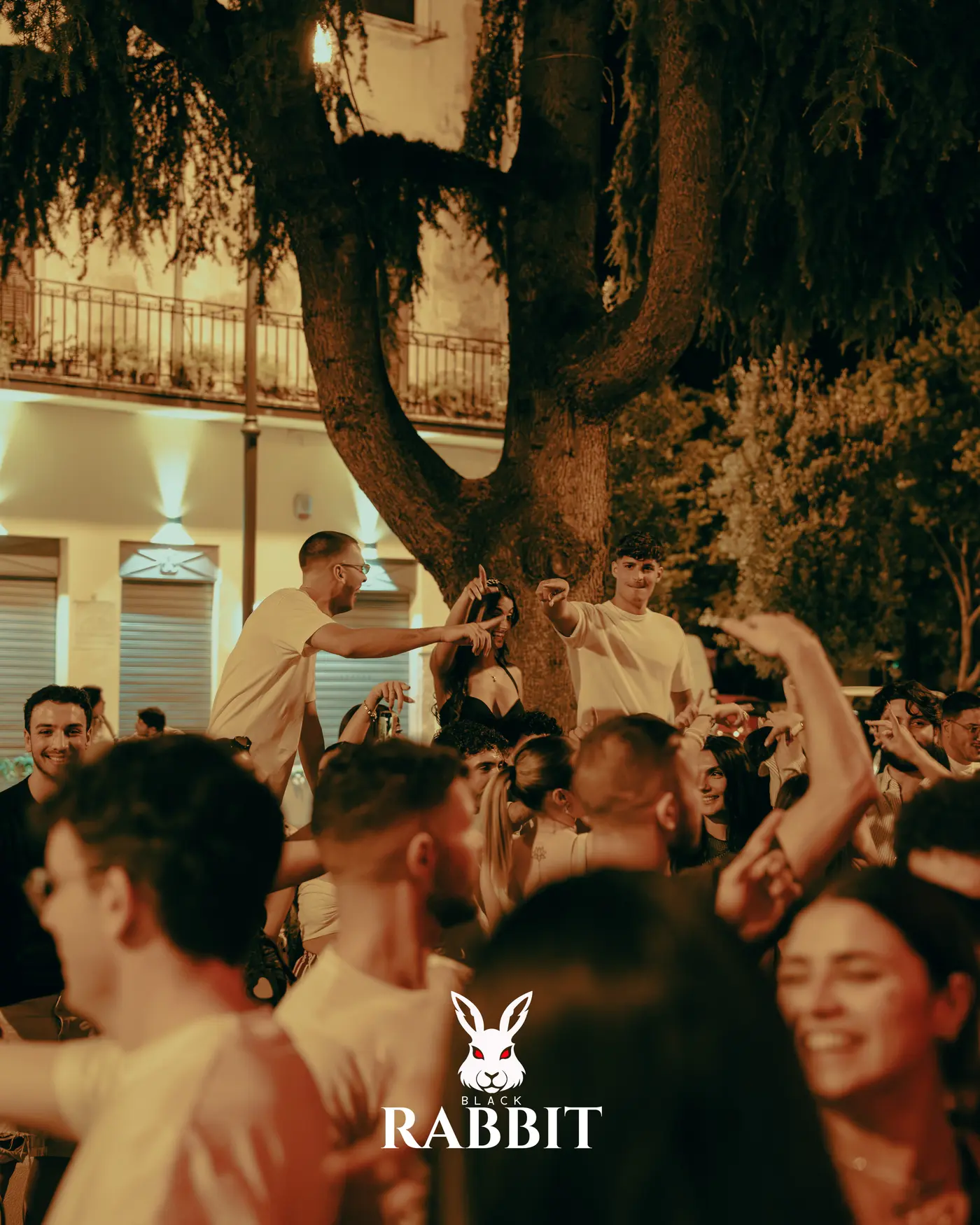 Il pubblico durante una serata Black Rabbit